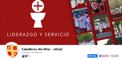 Caballero del Altar en Redes Sociales